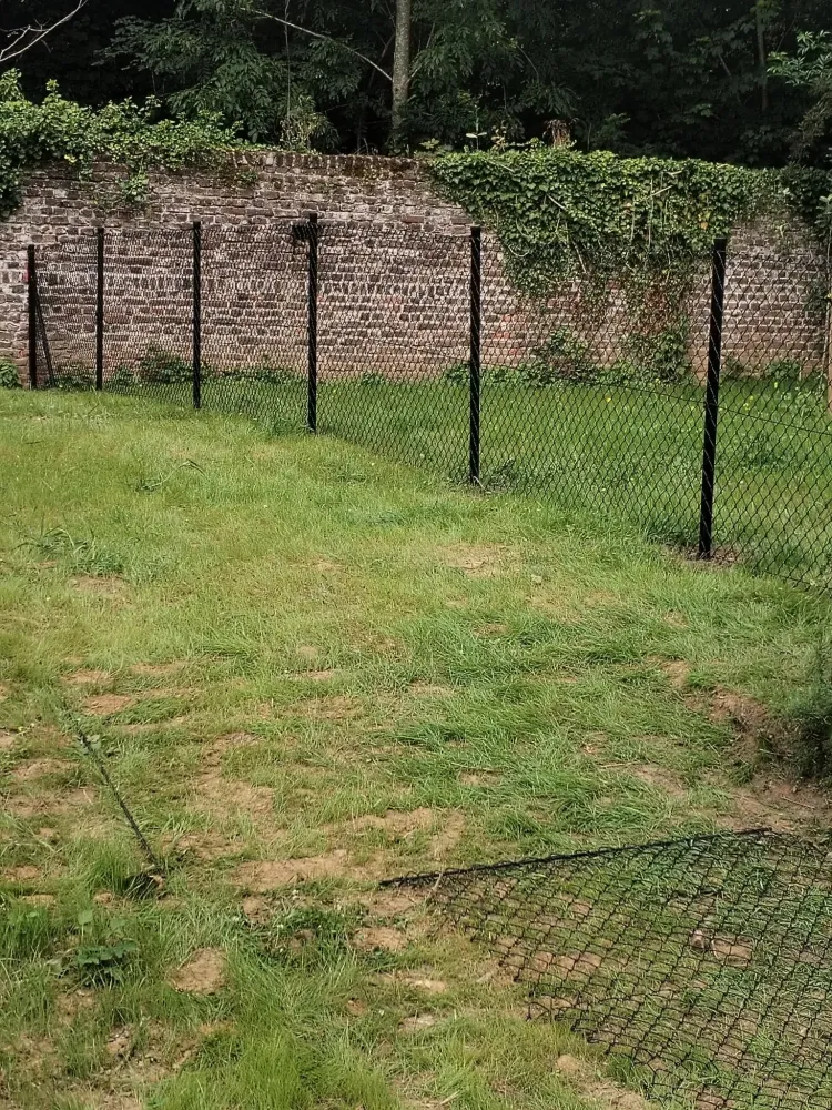 Pose de clôture à Yvoir